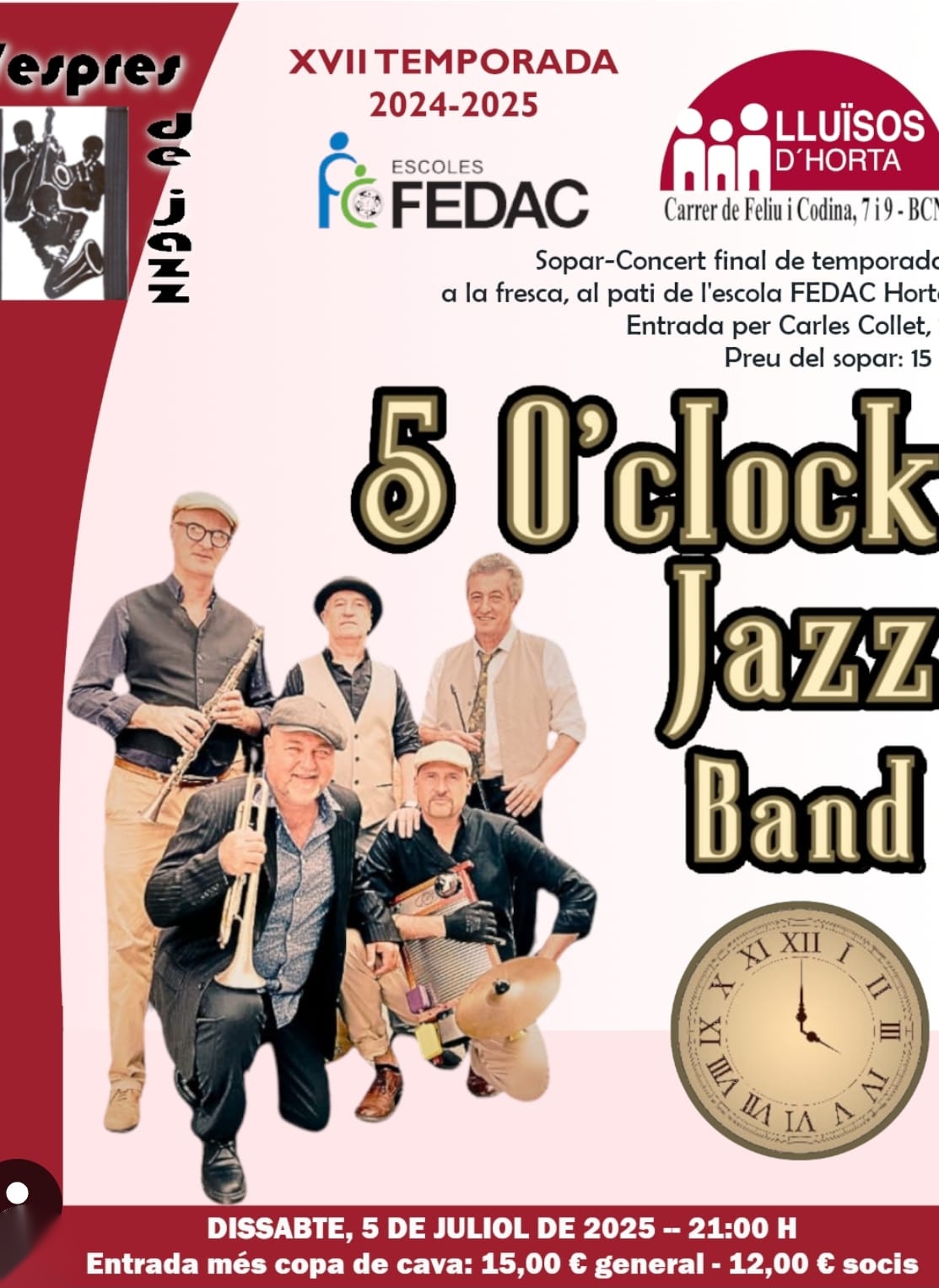 Cartel Vespres de Jazz